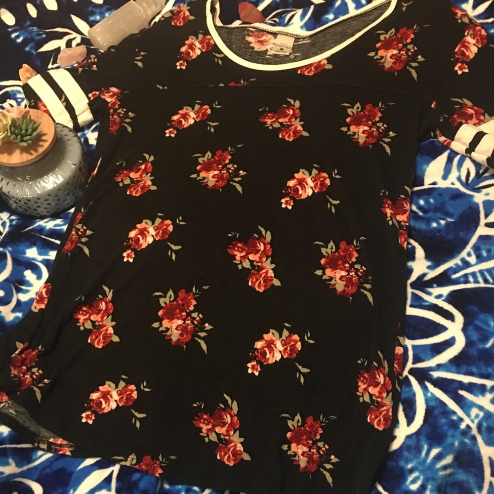 Zumiez floral t-shirt
